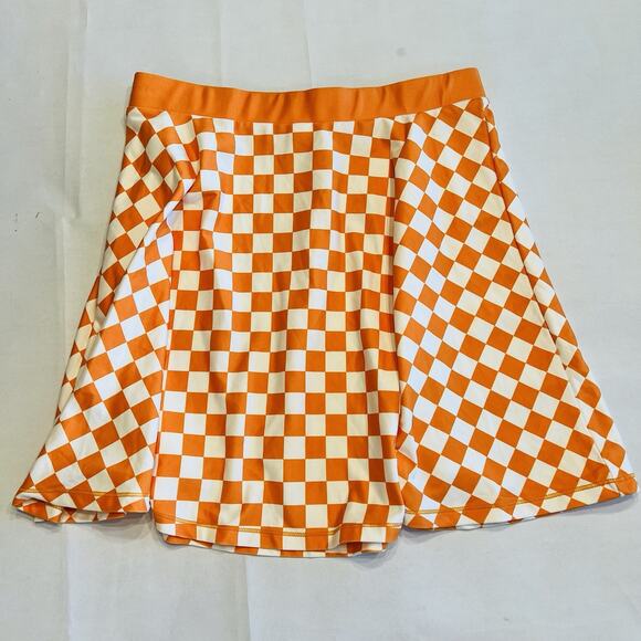 Tennessee Orange Checkered Skirt Small Vols (A0131) - Picture 1 of 4
